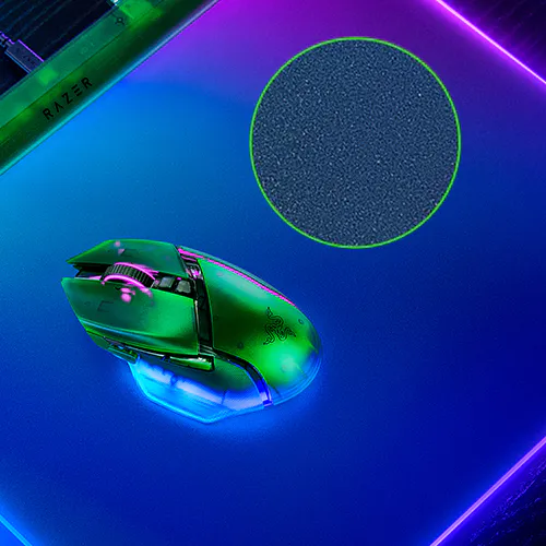 firefly v2 pro low‑friction micro‑textured surface