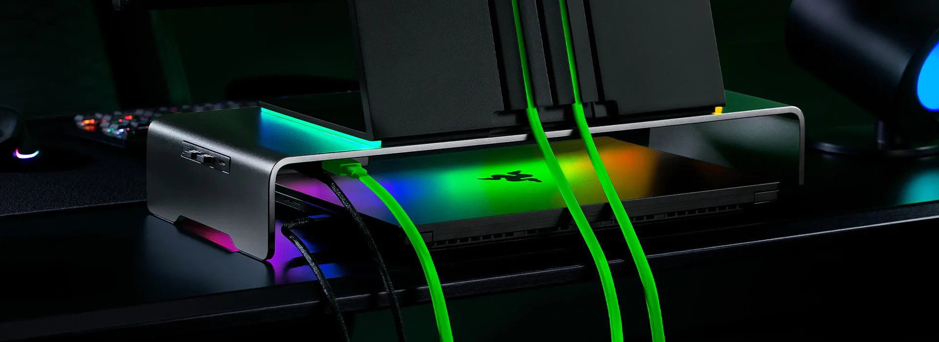 razer monitor stand chroma height desktop