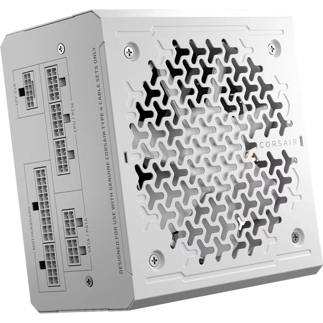 CORSAIR RMe Series RM750e White ATX 3.1 PCIe 5.1 (2025) Fully Modular PSU - 12V‑2×6 (GPU), 750 Watt, 80 plus Gold, Low-Noise 2 CORSAIR RMe Series RM750e White ATX 3.1 PCIe 5.1 (2025) Fully Modular PSU - 12V‑2×6 (GPU), 750 Watt, 80 plus Gold, Low-Noise - Ảnh 2