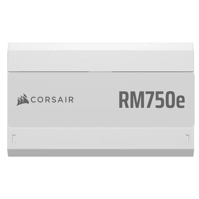 CORSAIR RMe Series RM750e White ATX 3.1 PCIe 5.1 (2025) Fully Modular PSU - 12V‑2×6 (GPU), 750 Watt, 80 plus Gold, Low-Noise 1 CORSAIR RMe Series RM750e White ATX 3.1 PCIe 5.1 (2025) Fully Modular PSU - 12V‑2×6 (GPU), 750 Watt, 80 plus Gold, Low-Noise