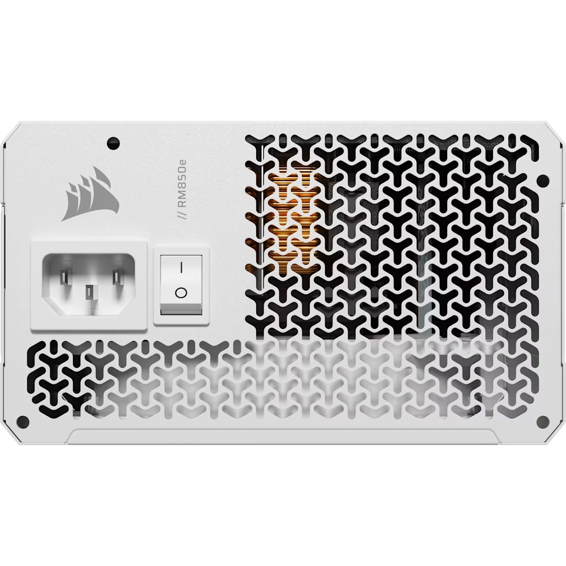 CORSAIR RMe Series RM850e White ATX 3.1 PCIe 5.1 (2025) Fully Modular PSU - 12V‑2×6 (GPU), 850 Watt, 80 plus Gold, Low-Noise 3 CORSAIR RMe Series RM850e White ATX 3.1 PCIe 5.1 (2025) Fully Modular PSU - 12V‑2×6 (GPU), 850 Watt, 80 plus Gold, Low-Noise - Ảnh 3