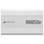 CORSAIR RMe Series RM850e White ATX 3.1 PCIe 5.1 (2025) Fully Modular PSU - 12V‑2×6 (GPU), 850 Watt, 80 plus Gold, Low-Noise
