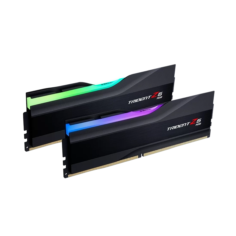 G.Skill Trident Z5 RGB Black 64GB (2x32GB) Memory Kit - Intel XMP, 6000MHz CL32 (F5-6000J3238G32GX2-TZ5RK) 3 G.Skill Trident Z5 RGB Black 64GB (2x32GB) Memory Kit - Intel XMP, 6000MHz CL32 (F5-6000J3238G32GX2-TZ5RK) - Ảnh 3