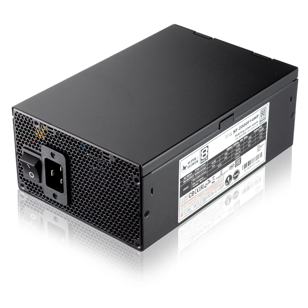 Super Flower Leadex Platinum 2000W PCIe5.0 (SF-2000F14HP) PSU - 2000W, Black, 80 Plus Platinum, Full Modular, 140mm Two-ball bearing fan 4 Super Flower Leadex Platinum 2000W PCIe5.0 (SF-2000F14HP) PSU - 2000W, Black, 80 Plus Platinum, Full Modular, 140mm Two-ball bearing fan - Ảnh 4