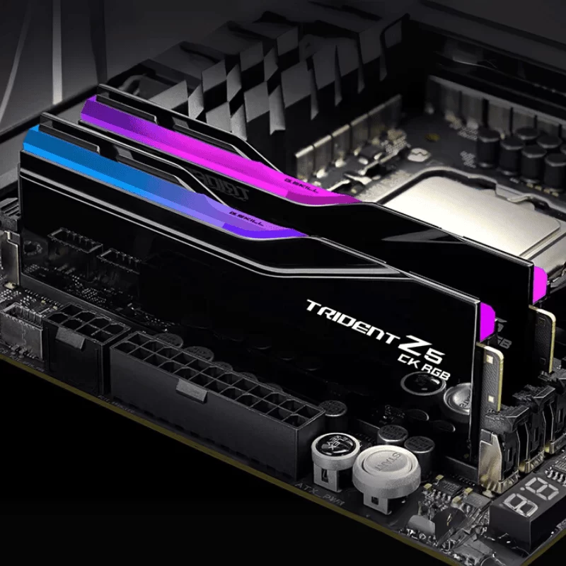 G.Skill Trident Z5 CK RGB Black 48GB (2x24GB) DDR5 Memory Kit - Intel XMP, 8400MHz CL40 (F5-8400C4052G24GX2-TZ5CRK) 5 G.Skill Trident Z5 CK RGB Black 48GB (2x24GB) DDR5 Memory Kit - Intel XMP, 8400MHz CL40 (F5-8400C4052G24GX2-TZ5CRK) - Ảnh 5