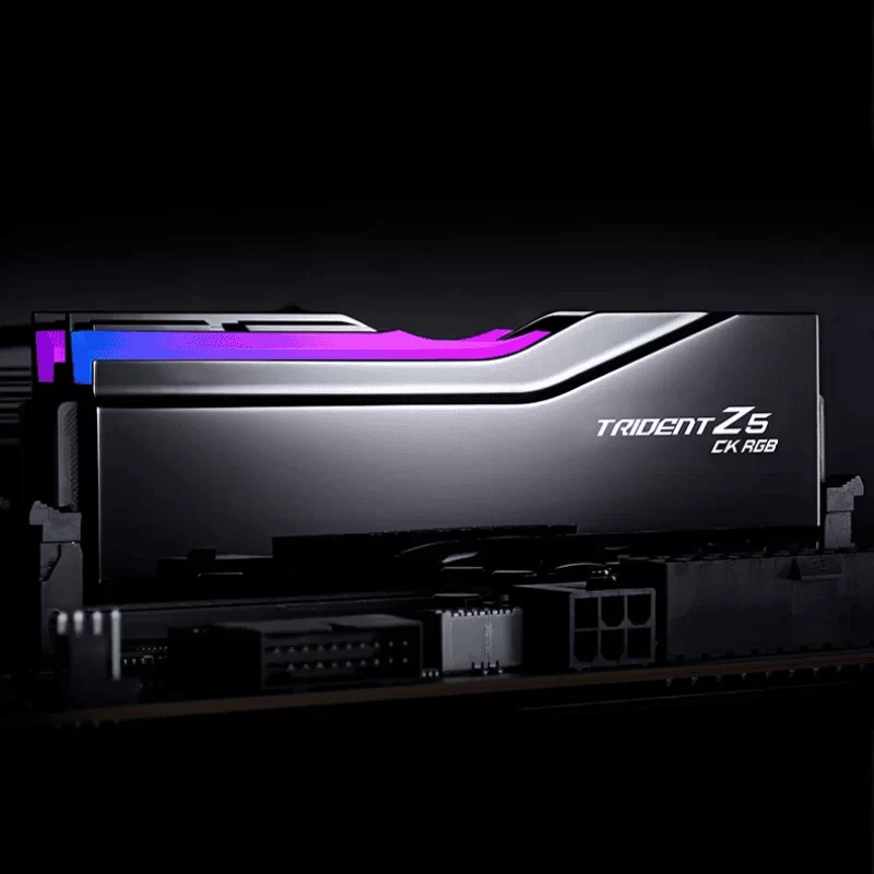 G.Skill Trident Z5 CK RGB Black 48GB (2x24GB) DDR5 Memory Kit - Intel XMP, 8400MHz CL40 (F5-8400C4052G24GX2-TZ5CRK) 7 G.Skill Trident Z5 CK RGB Black 48GB (2x24GB) DDR5 Memory Kit - Intel XMP, 8400MHz CL40 (F5-8400C4052G24GX2-TZ5CRK) - Ảnh 7