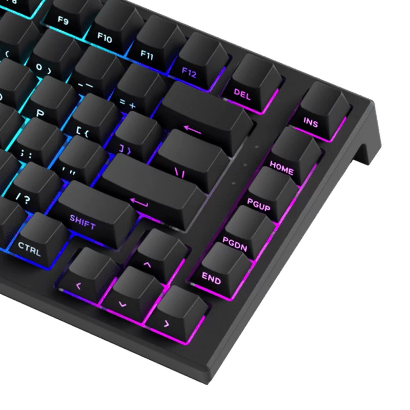 AKKO TAC75 Black HE Astrolink Magnetic Switch Gaming Keyboard - 75%, 8K Hz Polling Rate, ARGB, Cherry profile PBT Side-Printed Keycaps 9 AKKO TAC75 Black HE Astrolink Magnetic Switch Gaming Keyboard - 75%, 8K Hz Polling Rate, ARGB, Cherry profile PBT Side-Printed Keycaps - Ảnh 9