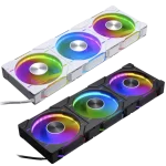 Phanteks D30-120 DRGB 3 Pack Fans - 3x 120mm Fluid Dynamic Bearing Fan