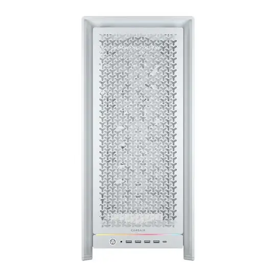 CORSAIR FRAME 5000D RS White Modular Mid Tower PC Case - Tempered Glass, 4x RS140 fans 2 CORSAIR FRAME 5000D RS White Modular Mid Tower PC Case - Tempered Glass, 4x RS140 fans - Ảnh 2