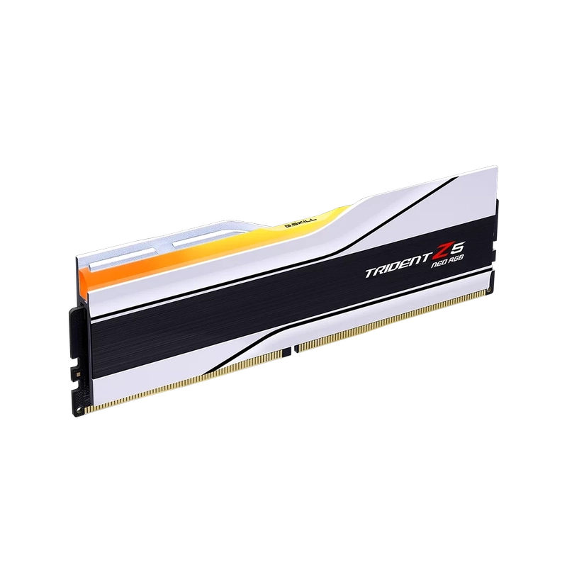 G.Skill Trident Z5 Neo RGB White 32GB (2x16GB) DDR5 Memory Kit - AMD EXPO, 6400MHz CL32 (F5-6400J3239G16GX2-TZ5NRW) 3 G.Skill Trident Z5 Neo RGB White 32GB (2x16GB) DDR5 Memory Kit - AMD EXPO, 6400MHz CL32 (F5-6400J3239G16GX2-TZ5NRW) - Ảnh 3