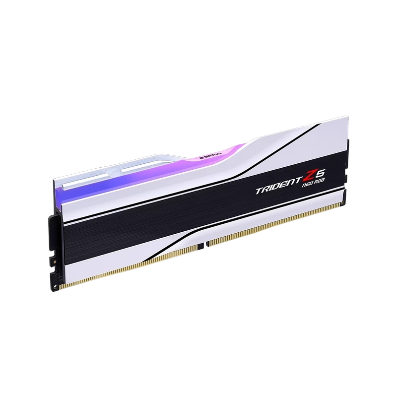 G.Skill Trident Z5 Neo RGB White 32GB (2x16GB) DDR5 Memory Kit - AMD EXPO, 6400MHz CL32 (F5-6400J3239G16GX2-TZ5NRW) 4 G.Skill Trident Z5 Neo RGB White 32GB (2x16GB) DDR5 Memory Kit - AMD EXPO, 6400MHz CL32 (F5-6400J3239G16GX2-TZ5NRW) - Ảnh 4