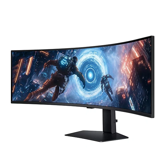 Samsung Odyssey G9 G91F LS49FG912EEXXV Gaming Monitor - 49 inch, Dual QHD (5120 x 1440), 32:9, VA, 144Hz, Curved 1000R 14 Samsung Odyssey G9 G91F LS49FG912EEXXV Gaming Monitor - 49 inch, Dual QHD (5120 x 1440), 32:9, VA, 144Hz, Curved 1000R - Ảnh 14