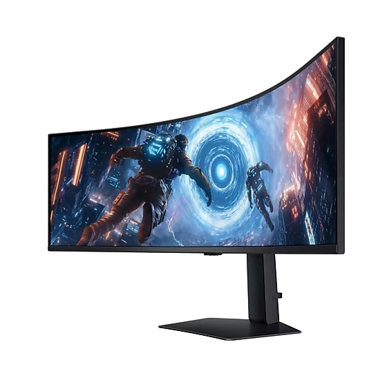 Samsung Odyssey G9 G91F LS49FG912EEXXV Gaming Monitor - 49 inch, Dual QHD (5120 x 1440), 32:9, VA, 144Hz, Curved 1000R 3 Samsung Odyssey G9 G91F LS49FG912EEXXV Gaming Monitor - 49 inch, Dual QHD (5120 x 1440), 32:9, VA, 144Hz, Curved 1000R - Ảnh 3