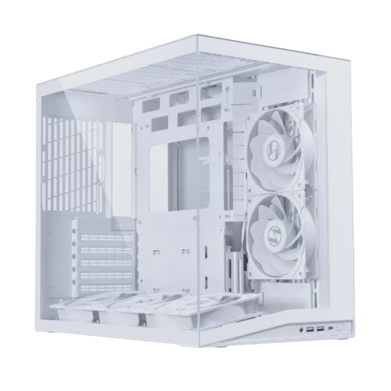 Lian Li O11D Mini V2 Flow White Mid Tower ATX Case 1 Lian Li O11D Mini V2 Flow White Mid Tower ATX Case
