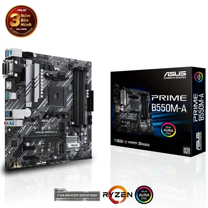 ASUS PRIME B550M-A Mainboard 1 ASUS PRIME B550M-A Mainboard