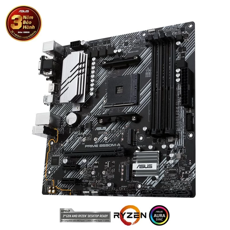 ASUS PRIME B550M-A Mainboard 3 ASUS PRIME B550M-A Mainboard - Ảnh 3