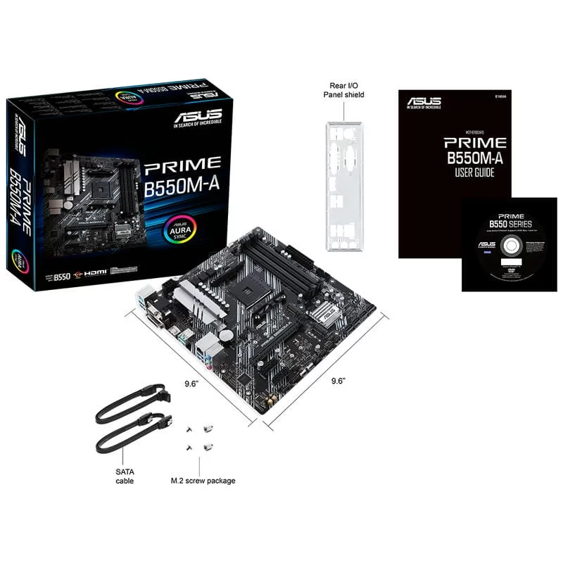 ASUS PRIME B550M-A Mainboard 7 ASUS PRIME B550M-A Mainboard - Ảnh 7