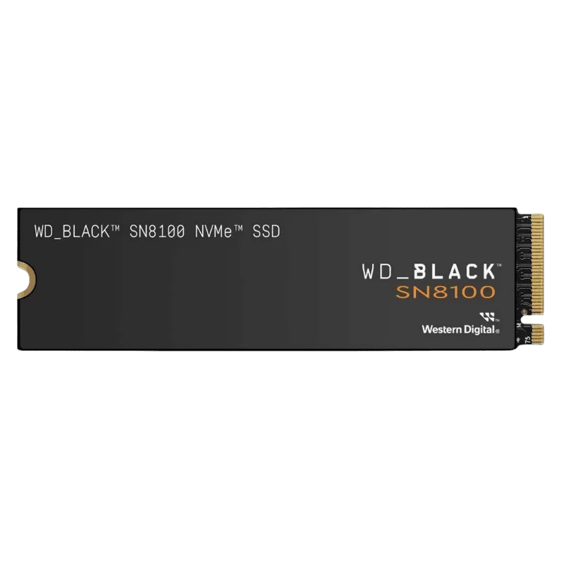 Western Digital WD_BLACK SN8100 1TB (WDS100T1X0M) SSD - M.2 NVMe, PCIe Gen5 x4