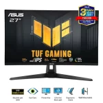ASUS TUF VG27AQM5A Gaming Monitor - 27 inch, QHD (2560x1440) 300Hz, Fast IPS, ELMB SYNC, 0.3ms GTG, Stereo speaker, 95% DCI-P3, DisplayWidget Center