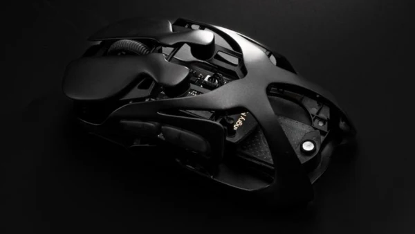 am mouse page black battery