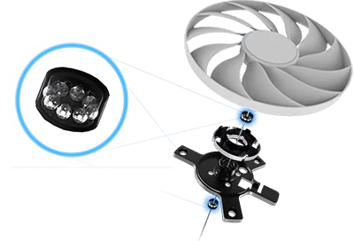 dual ball fan bearings 1