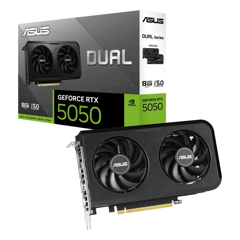 ASUS Dual GeForce RTX 5050 8GB GDDR6 (DUAL-RTX5050-8G) Graphics Card 15 ASUS Dual GeForce RTX 5050 8GB GDDR6 (DUAL-RTX5050-8G) Graphics Card - Ảnh 15