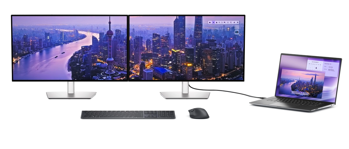 monitor u2725qe daisy chain