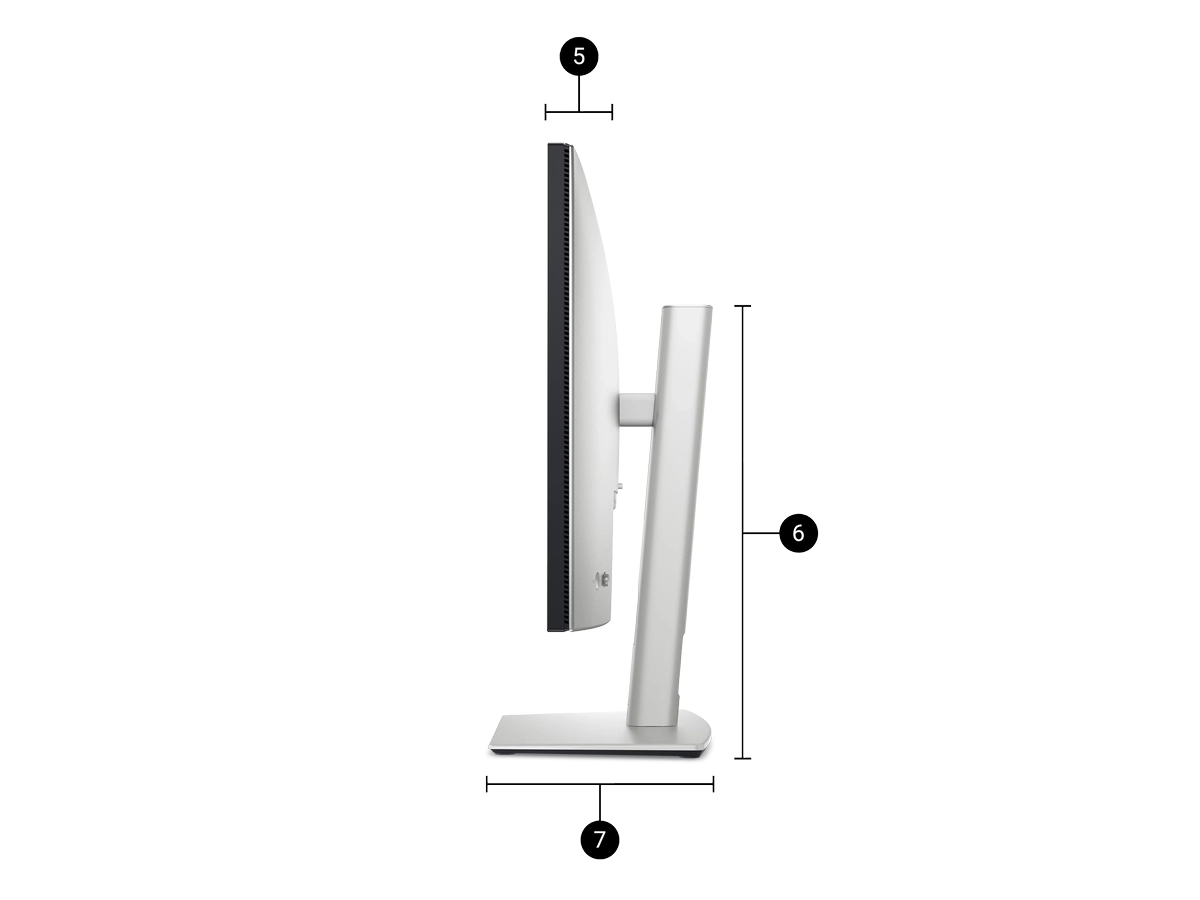 monitor u2725qe dimensions and weight r