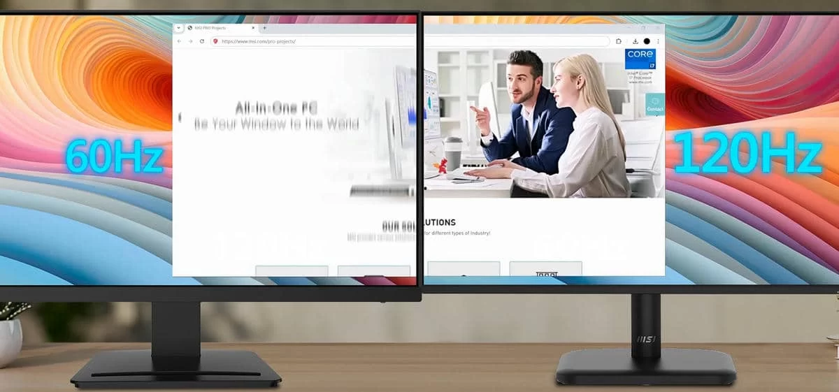 msi pro mp251l e2 ai top screen