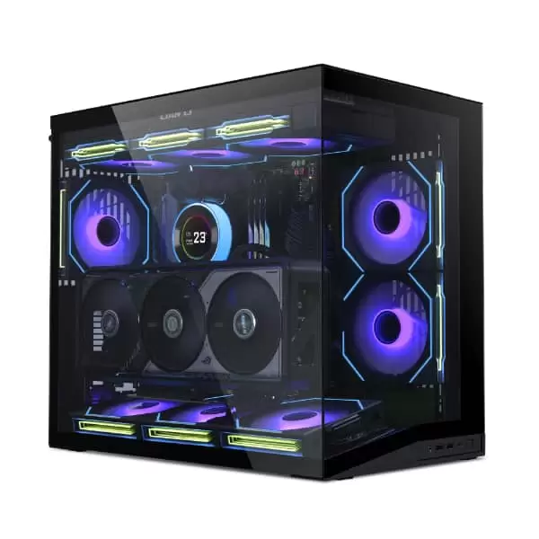 Lian Li O11D Mini V2 Black Mid Tower ATX Case 2 Lian Li O11D Mini V2 Black Mid Tower ATX Case - Ảnh 2