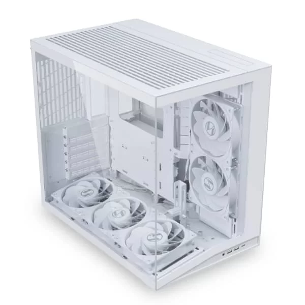Lian Li O11D Mini V2 Flow White Mid Tower ATX Case 4 Lian Li O11D Mini V2 Flow White Mid Tower ATX Case - Ảnh 4