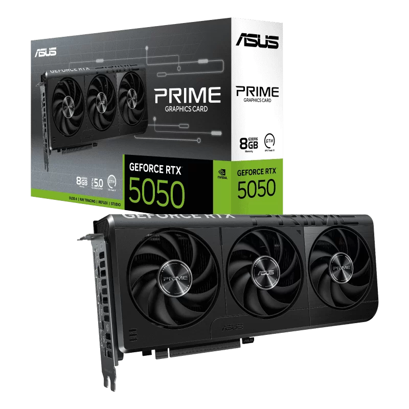 ASUS PRIME GeForce RTX 5050 8GB GDDR6 (PRIME-RTX5050-8G) Graphics Card 9 ASUS PRIME GeForce RTX 5050 8GB GDDR6 (PRIME-RTX5050-8G) Graphics Card - Ảnh 9