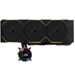 Lian Li Hydroshift II LCD-C 360TL Black AIO Liquid CPU Cooler - 3 x UNI FAN TL Wireless, 2.1 inch IPS 480×480 res LCD Screen