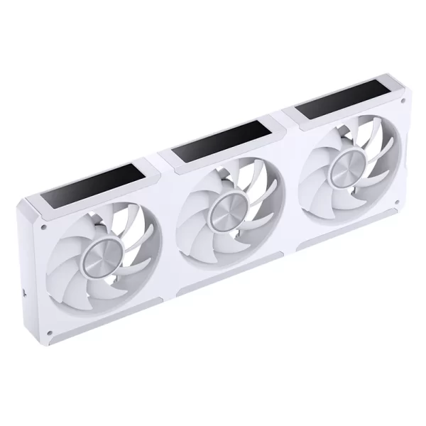 JONSBO TF3-360SCB White AIO Liquid Cooling - 3.5 inches IPS Main Screen (640×480 px), 360mm radiator 7 JONSBO TF3-360SCB White AIO Liquid Cooling - 3.5 inches IPS Main Screen (640×480 px), 360mm radiator - Ảnh 7
