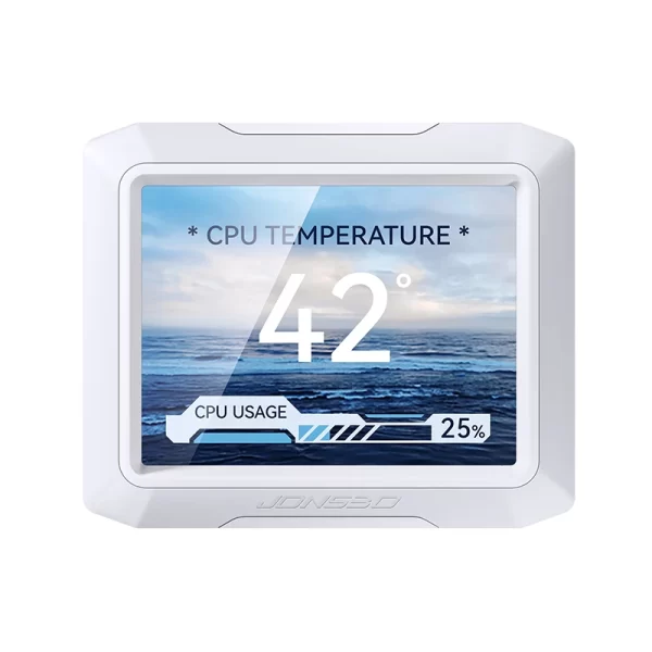 JONSBO TF3-360SCB White AIO Liquid Cooling - 3.5 inches IPS Main Screen (640×480 px), 360mm radiator 10 JONSBO TF3-360SCB White AIO Liquid Cooling - 3.5 inches IPS Main Screen (640×480 px), 360mm radiator - Ảnh 10