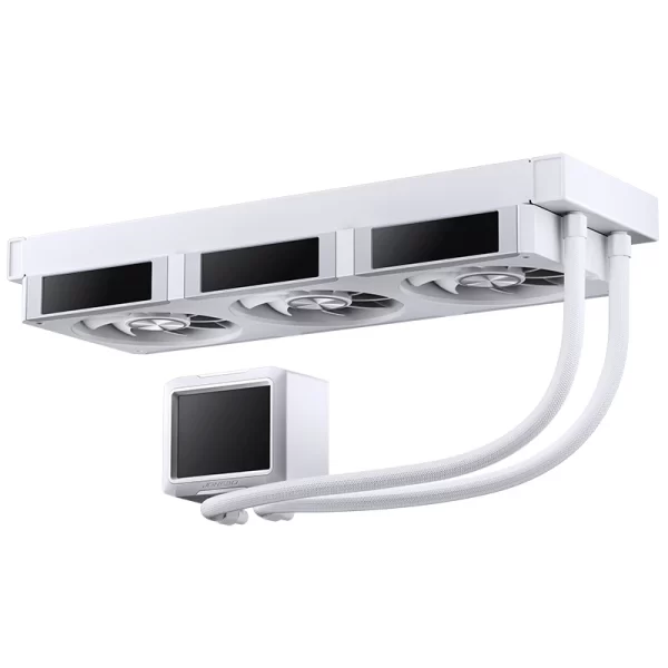 JONSBO TF3-360SCB White AIO Liquid Cooling - 3.5 inches IPS Main Screen (640×480 px), 360mm radiator 11 JONSBO TF3-360SCB White AIO Liquid Cooling - 3.5 inches IPS Main Screen (640×480 px), 360mm radiator - Ảnh 11