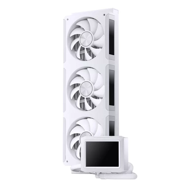 JONSBO TF3-360SCB White AIO Liquid Cooling - 3.5 inches IPS Main Screen (640×480 px), 360mm radiator 15 JONSBO TF3-360SCB White AIO Liquid Cooling - 3.5 inches IPS Main Screen (640×480 px), 360mm radiator - Ảnh 15