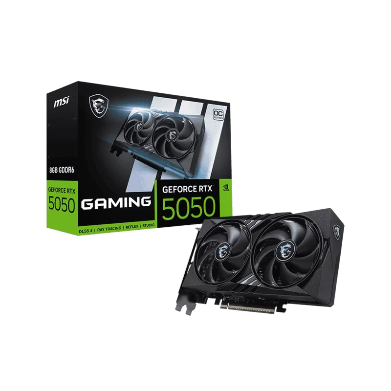 MSI GeForce RTX 5050 8G GAMING OC Graphics Card