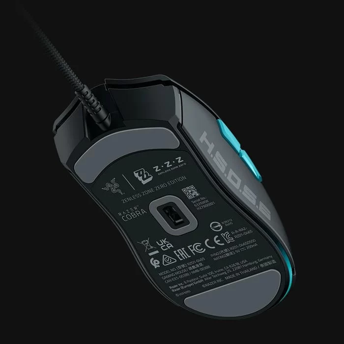 Razer Cobra Zenless Zone Zero Edition Edition Gaming Mouse - 58g, Razer™ Optical Mouse Switches Gen-3, Chroma Lighting 6 Razer Cobra Zenless Zone Zero Edition Edition Gaming Mouse - 58g, Razer™ Optical Mouse Switches Gen-3, Chroma Lighting - Ảnh 6