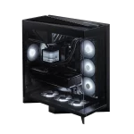 TRYX LUCA L70 Black Gaming Case - E-ATX, Mid Tower, Tempered Glass