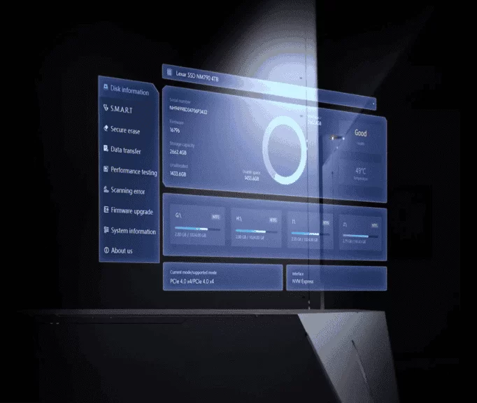 Lexar NQ780 4 mb 1