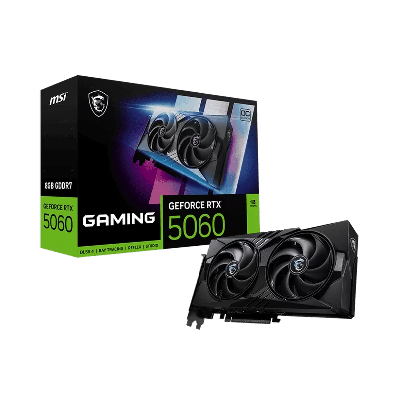 MSI GeForce RTX 5060 8G GAMING OC Graphics Card