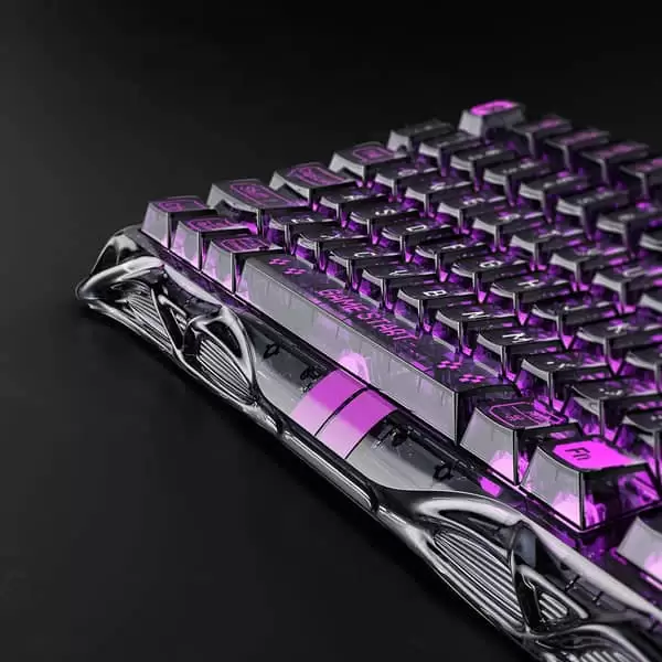 GravaStar Mercury V75 Lite - Transparent Black Gaming Keyboard 3 GravaStar Mercury V75 Lite - Transparent Black Gaming Keyboard - Ảnh 3