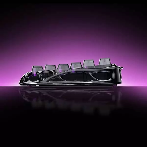 GravaStar Mercury V75 Lite - Transparent Black Gaming Keyboard 4 GravaStar Mercury V75 Lite - Transparent Black Gaming Keyboard - Ảnh 4