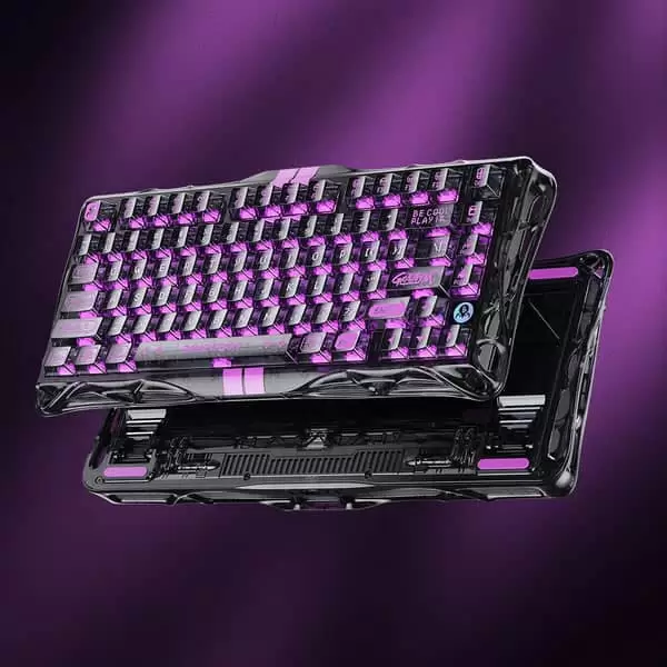 GravaStar Mercury V75 Lite - Transparent Black Gaming Keyboard 6 GravaStar Mercury V75 Lite - Transparent Black Gaming Keyboard - Ảnh 6