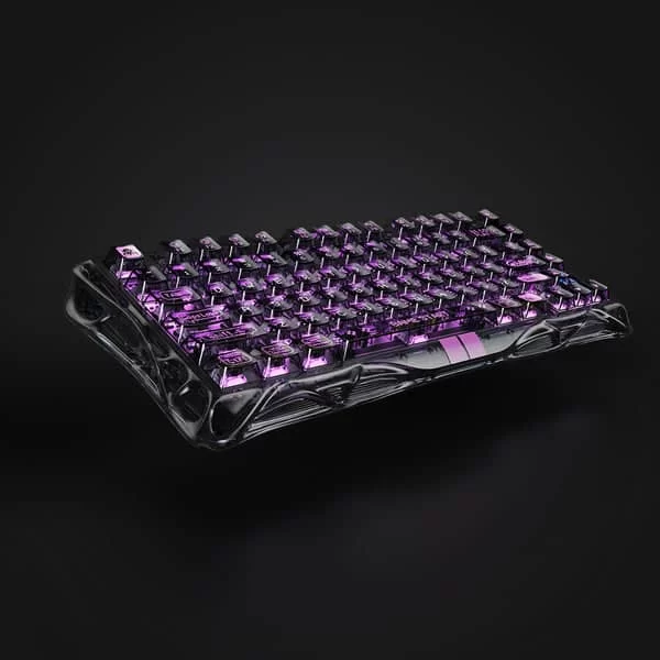 GravaStar Mercury V75 Lite - Transparent Black Gaming Keyboard 8 GravaStar Mercury V75 Lite - Transparent Black Gaming Keyboard - Ảnh 8