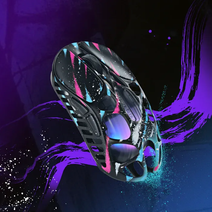 GravaStar Mercury X Pro Special Edition Neon Graffiti Gaming Mouse - 49g, 8000Hz polling rate, Tri-Mode, RGB Lighting 5 GravaStar Mercury X Pro Special Edition Neon Graffiti Gaming Mouse - 49g, 8000Hz polling rate, Tri-Mode, RGB Lighting - Ảnh 5