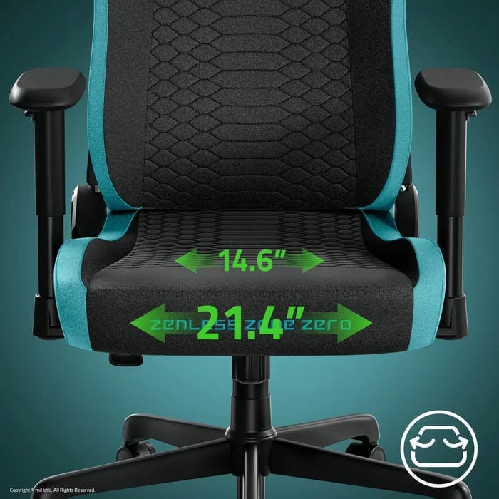 Razer Iskur V2 X Zenless Zone Zero Edition Gaming Chair 4 Razer Iskur V2 X Zenless Zone Zero Edition Gaming Chair - Ảnh 4