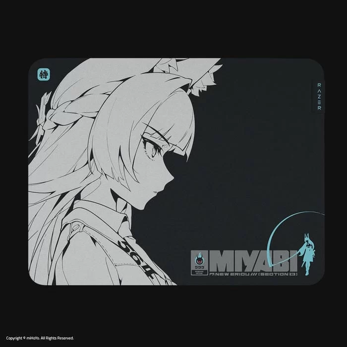 Razer Gigantus V2 Zenless Zone Zero Edition Mouse Pad - Medium (360 x 275 x 3mm), Cloth 5 Razer Gigantus V2 Zenless Zone Zero Edition Mouse Pad - Medium (360 x 275 x 3mm), Cloth - Ảnh 5