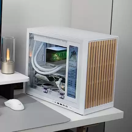 Shiny Snake G600 White iTX Case 6 Shiny Snake G600 White iTX Case - Ảnh 6
